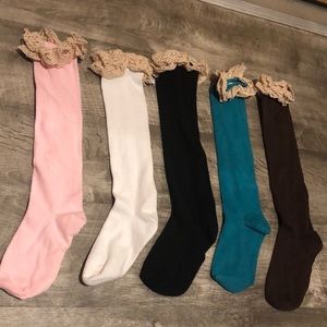 Below the knee stockings